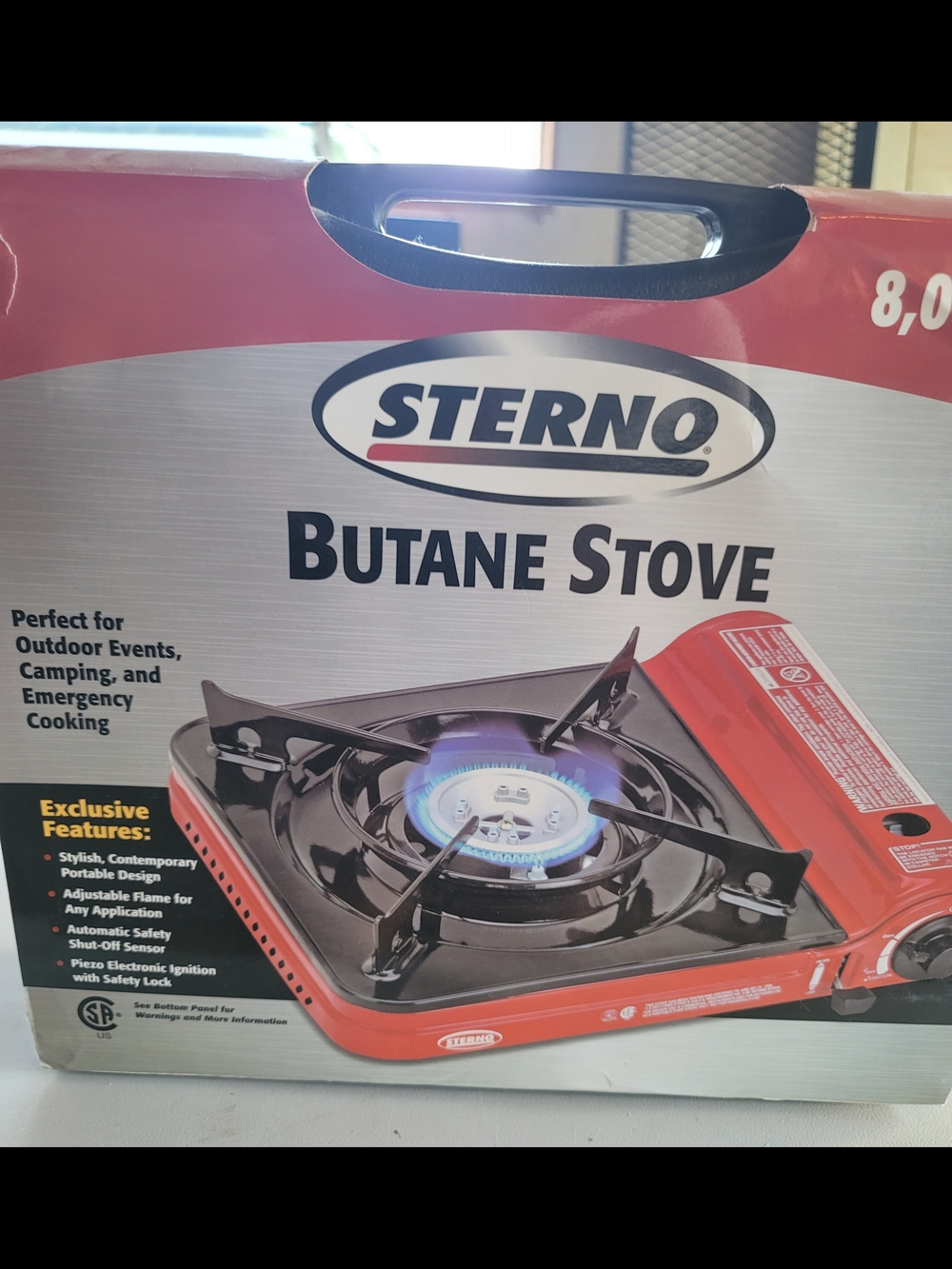 Sterno Butane Stove - Red